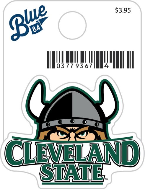 Cleveland State University Vikings Mini Sticker