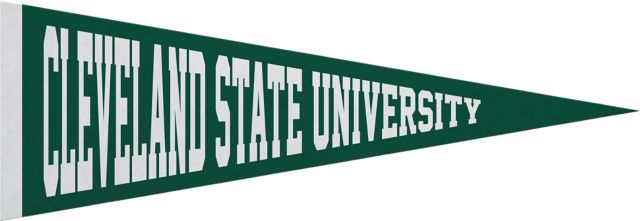 Cleveland State University 5x15 Pennant
