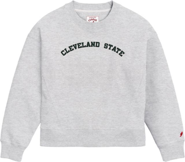 Cleveland State University Women's Boxy Crewneck Sweatshirt