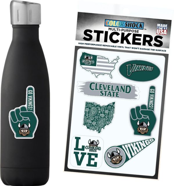 Cleveland State University 7.5'' x 7.5'' Sticker Sheet