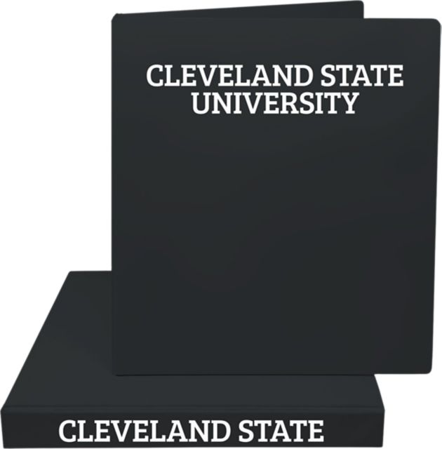 Cleveland State University 1'' Vinyl Binder