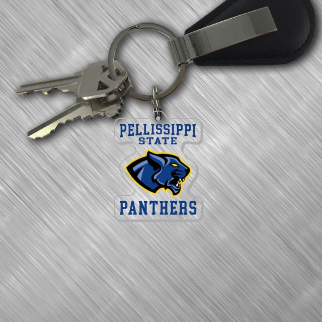 Pellissippi State Community College Panthers Keychain