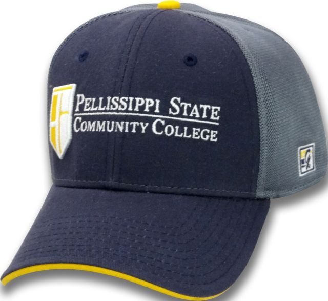 Pellissippi State Community College Stretch Fitted Micro Mesh Cap