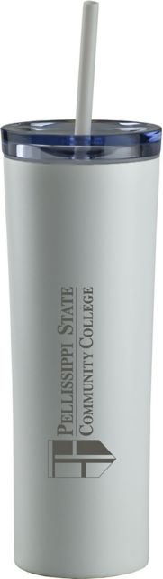 Pellissippi State Community College 16 oz. Tumbler with Straw