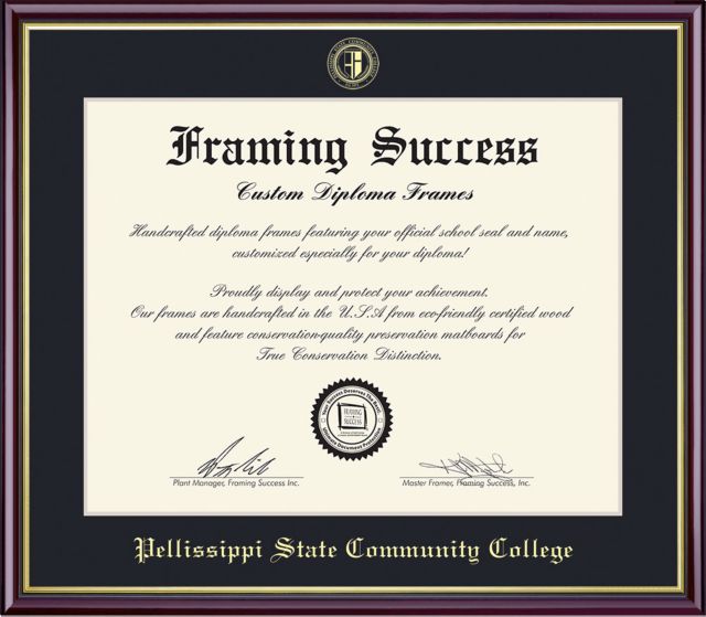 Pellissippi State Community College 8.5'' x 11'' Value Price Academic Diploma Frame