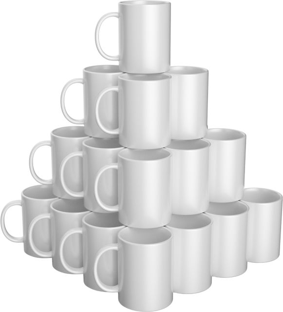 Cricut Ceramic Mug Blank White, 15oz, White - ONLINE ONLY