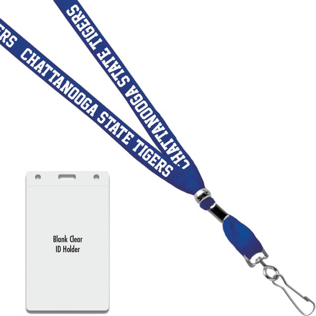 Chattanooga State Technical Community College Card Dispenser Lanyard