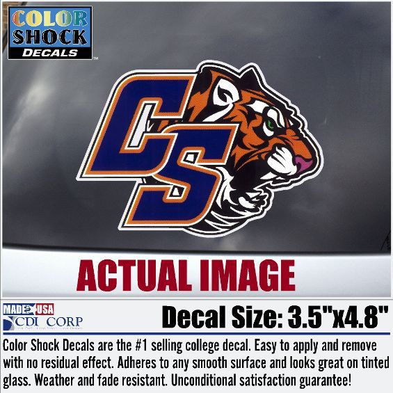 Chattanooga State Technical Community College Tigers Decal