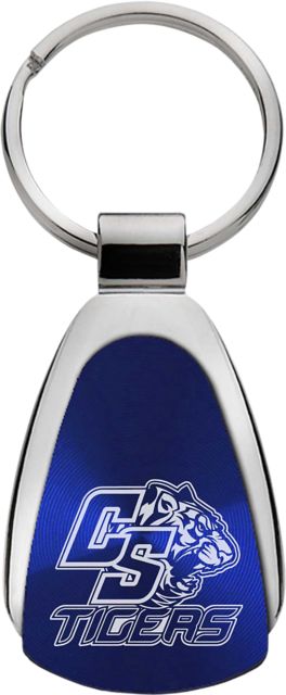 Chattanooga State Technical Community College Teardrop Keychain