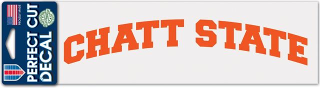 Chattanooga State Technical Community College 3'' x 10'' Perfect Cut Decal