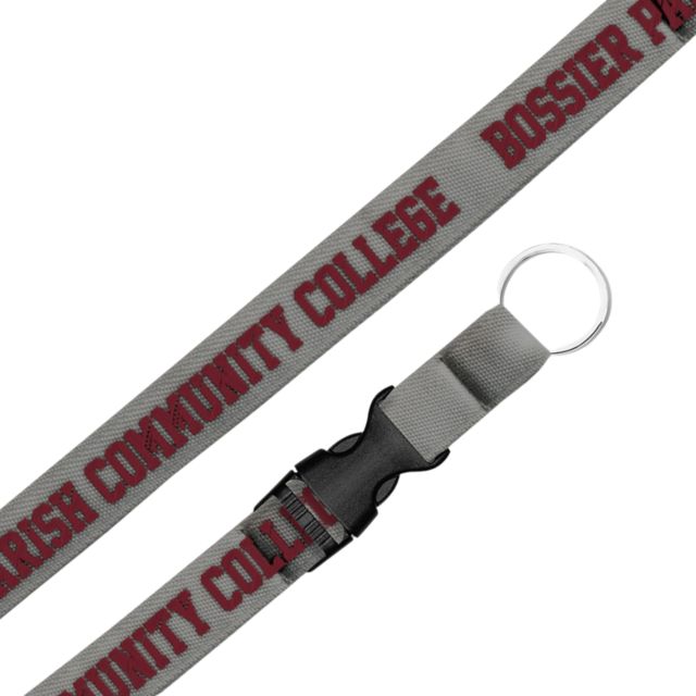 Bossier Parish Community College .75 Woven Lanyard