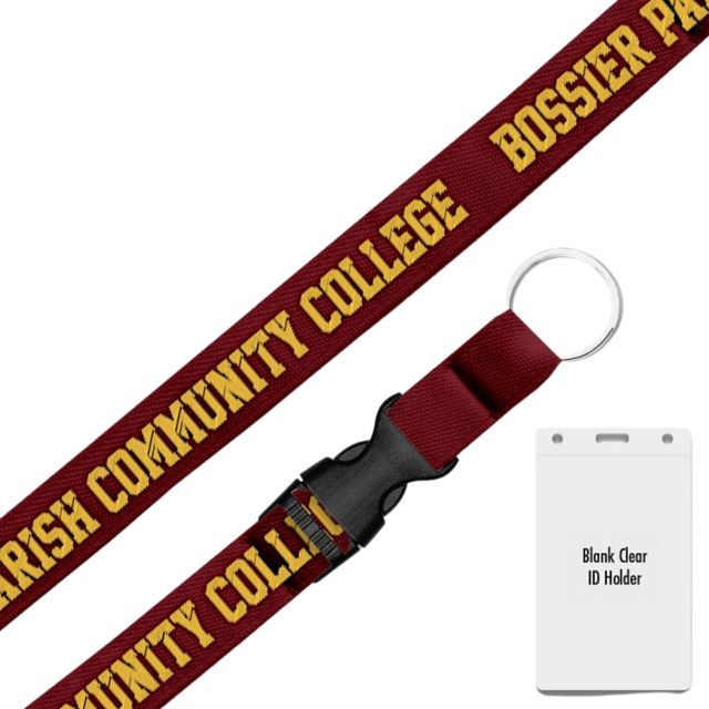 Bossier Parish Community College 3/4'' Lanyard