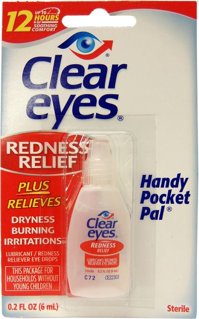 eye❣️ Clear Eyes Redness Reliever Eye Drops 0.2 oz: Arizona State