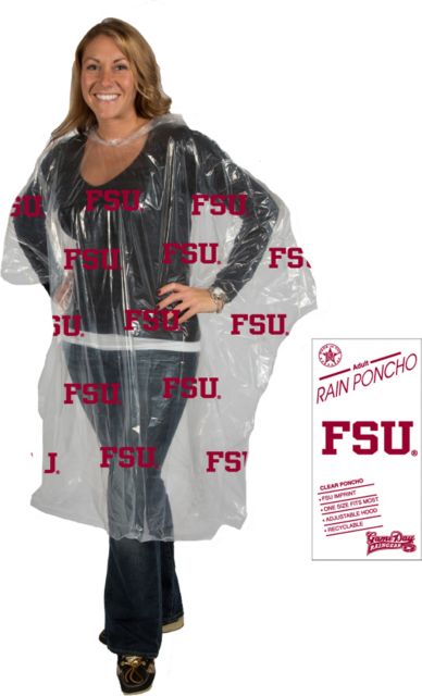 Florida State University Rain Poncho