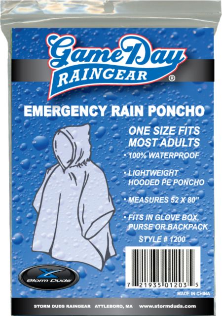 Florida State University Rain Poncho