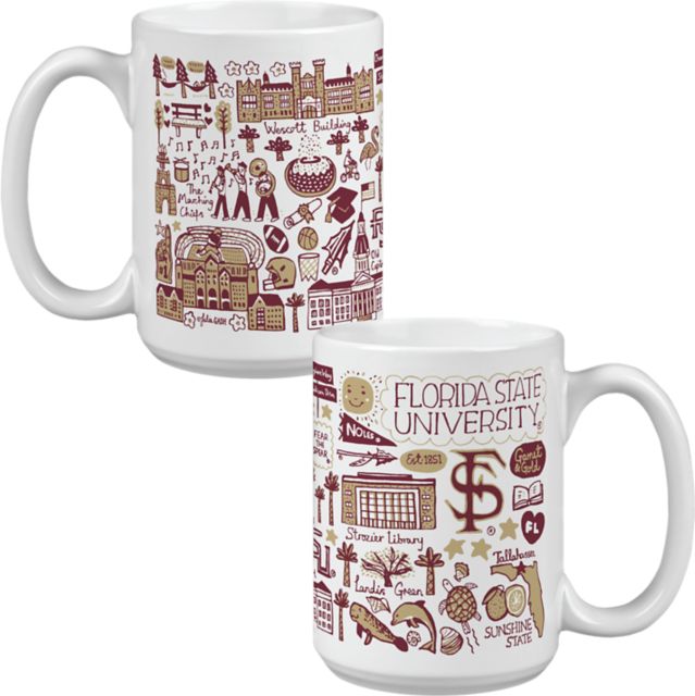 Florida State University Julia Gash 15 oz. Mug