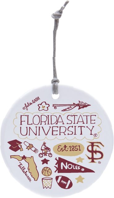 Florida State University Ornament