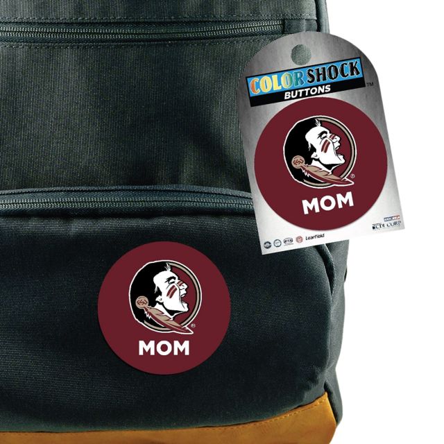 Florida State University Seminoles Mom 3'' Button