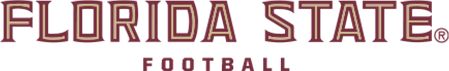 Florida State Medium Decal Florida State Football - ONLINE ONLY
