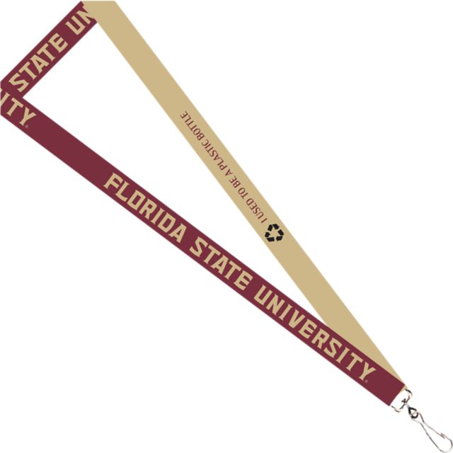 Florida State University Recycled Lanyard