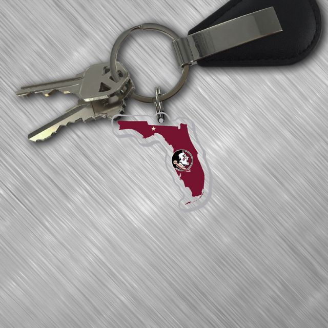 Florida State University Seminoles Laser Cut Keytag
