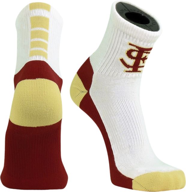Florida State University Quarter Cut Socks