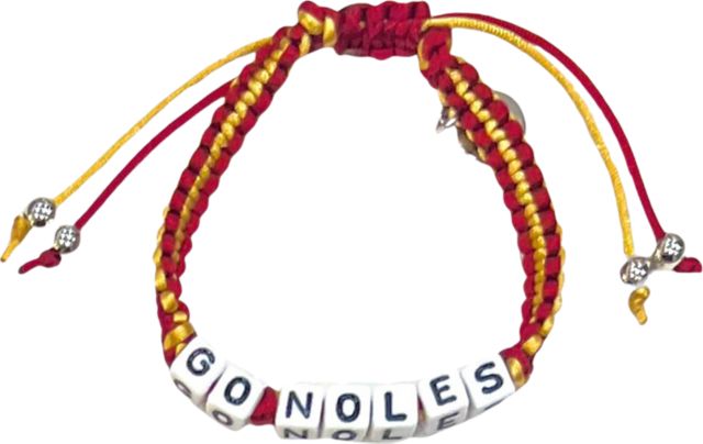 Florida State University Braided Bracelet