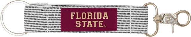 Florida State University Striped Keystrap