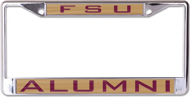 Florida State University Alumni License Plate Frame