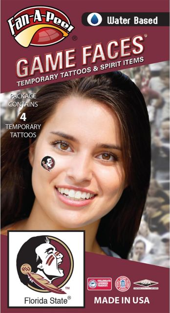 Florida State University Tattoo 4-Pack