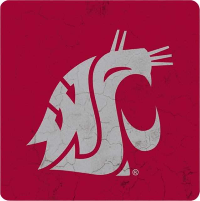 Washington State University Cougars 4" x 4" Coaster