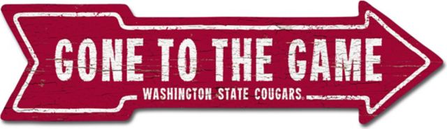 Washington State University Wall Mount Arrow 6.5x24 - ONLINE ONLY