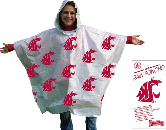 Washington State University Rain Poncho