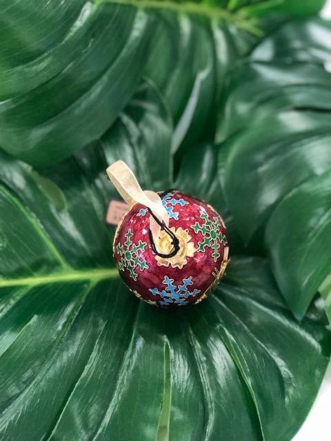 Washington State University Ball Ornament