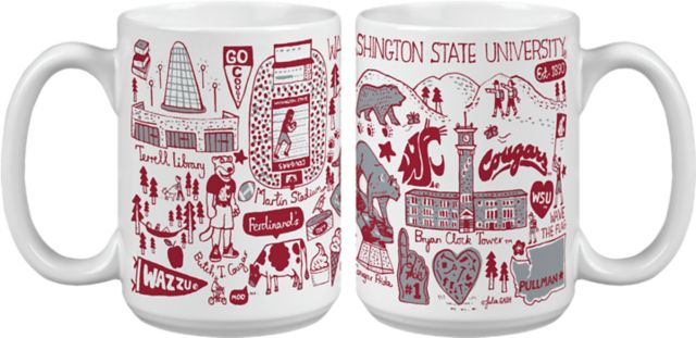 Washington State University Julia Gash 15 oz. Mug