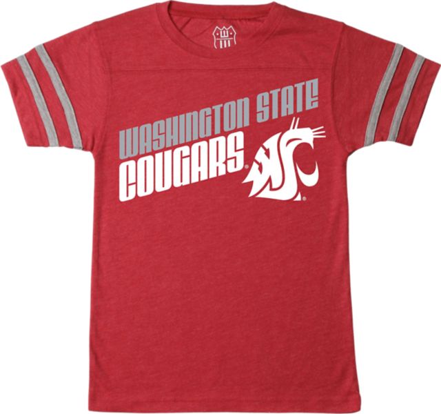 Washington State University Youth Boy's Cougars Backfield Short Sleeve T-Shirt