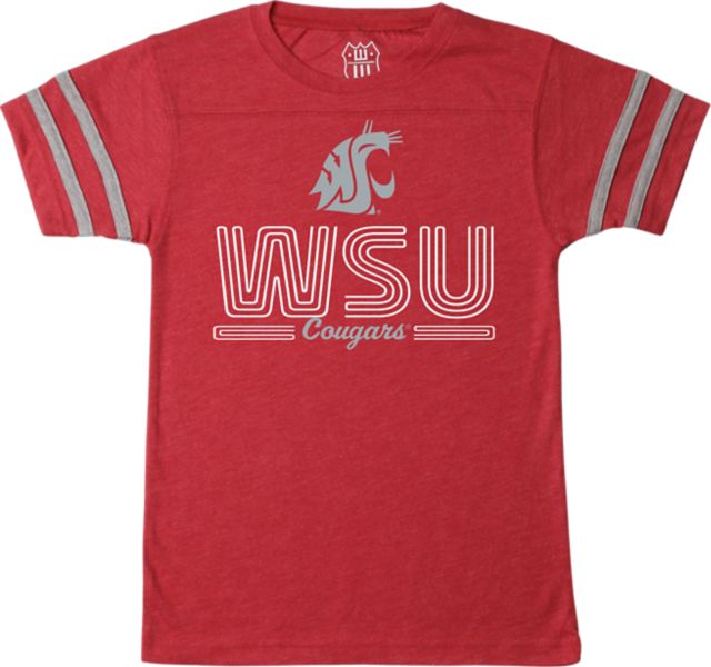 Washington State University Cougars Toddler Backfield Short Sleeve T-Shirt