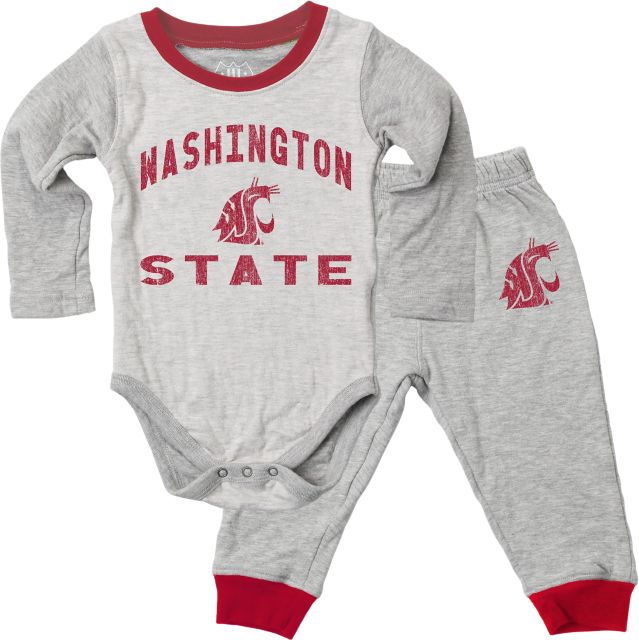 Washington State University Cougars Infant Bodysuit & Pant Set