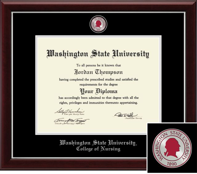 Church Hill Classics Masterpiece Diploma Frame. College of Nursing - ONLINE ONLY