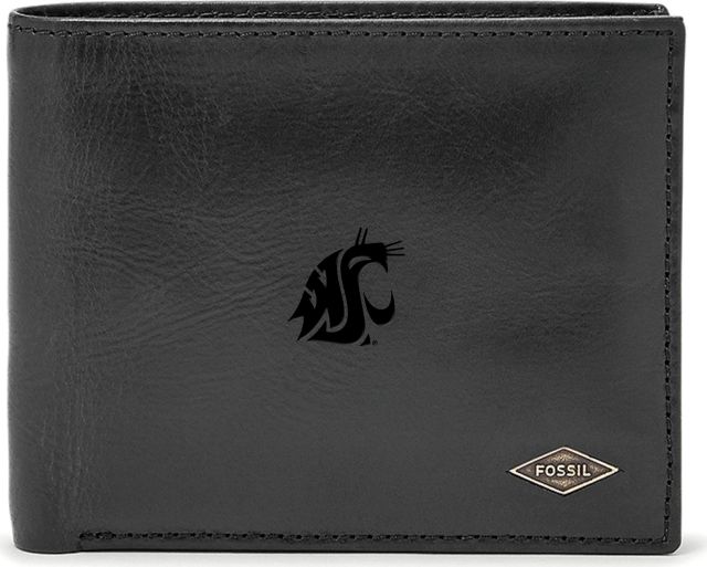 Fossil Leather Ryan RFID Passcase - Black - ONLINE ONLY