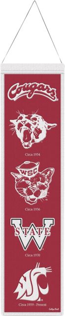Washington State University 8 x 32 Wool Banner