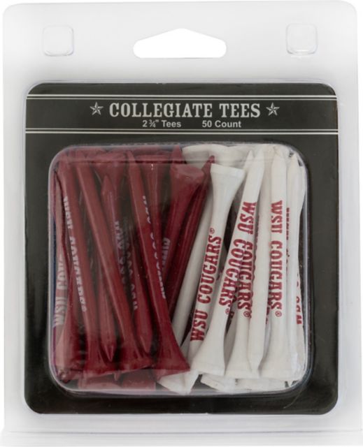 Washington State University Cougars Golf Tees 50-Count