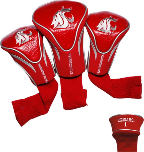 Washington State University Cougars Golf Headcover 3-Pack