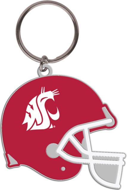 Washington State University Cougars Football Helmet Key Tag