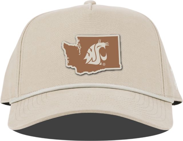 Washington State University Cougars State Adjustable Cap