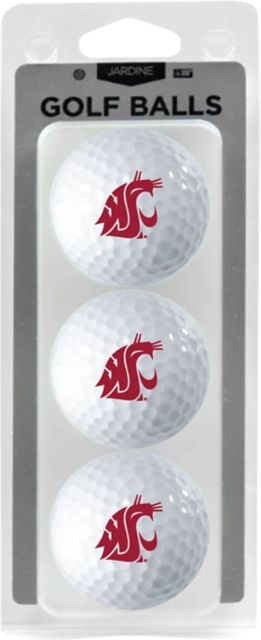 Washington State University 3 Pack Golf Balls