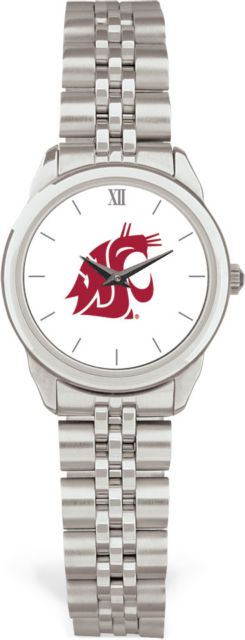 CSI Women's Silver Rolled Link Watch (Gift Boxed)  With Colored Medallion - ONLINE ONLY