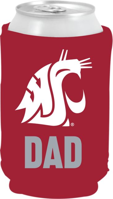 Washington State University Dad Can Coozie