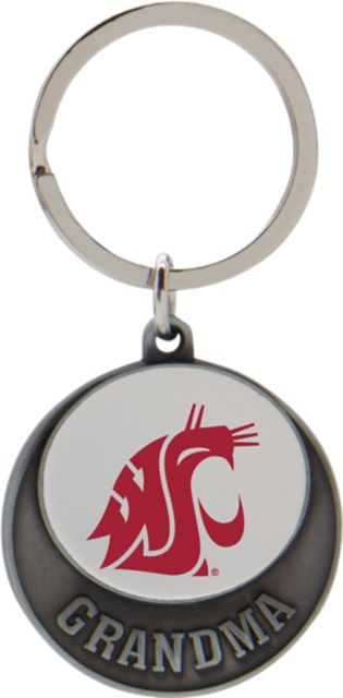 Washington State University Grandma Keychain