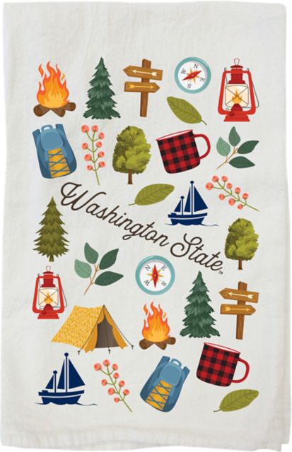 Washington State University Tea Towel
